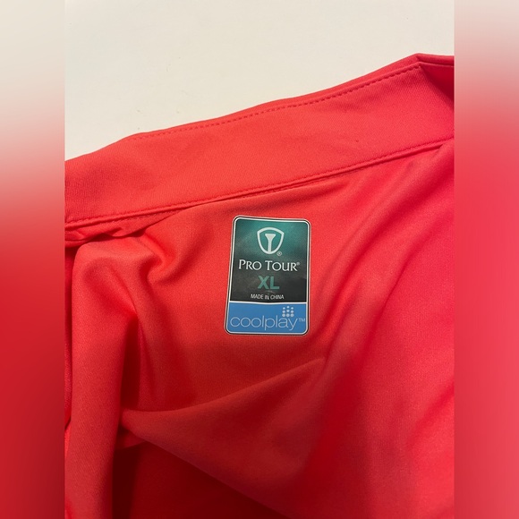 NWT Pro Tour cool play motion play flex Women's Golf long Sleeve shirt Pink XL - Picture 12 of 15